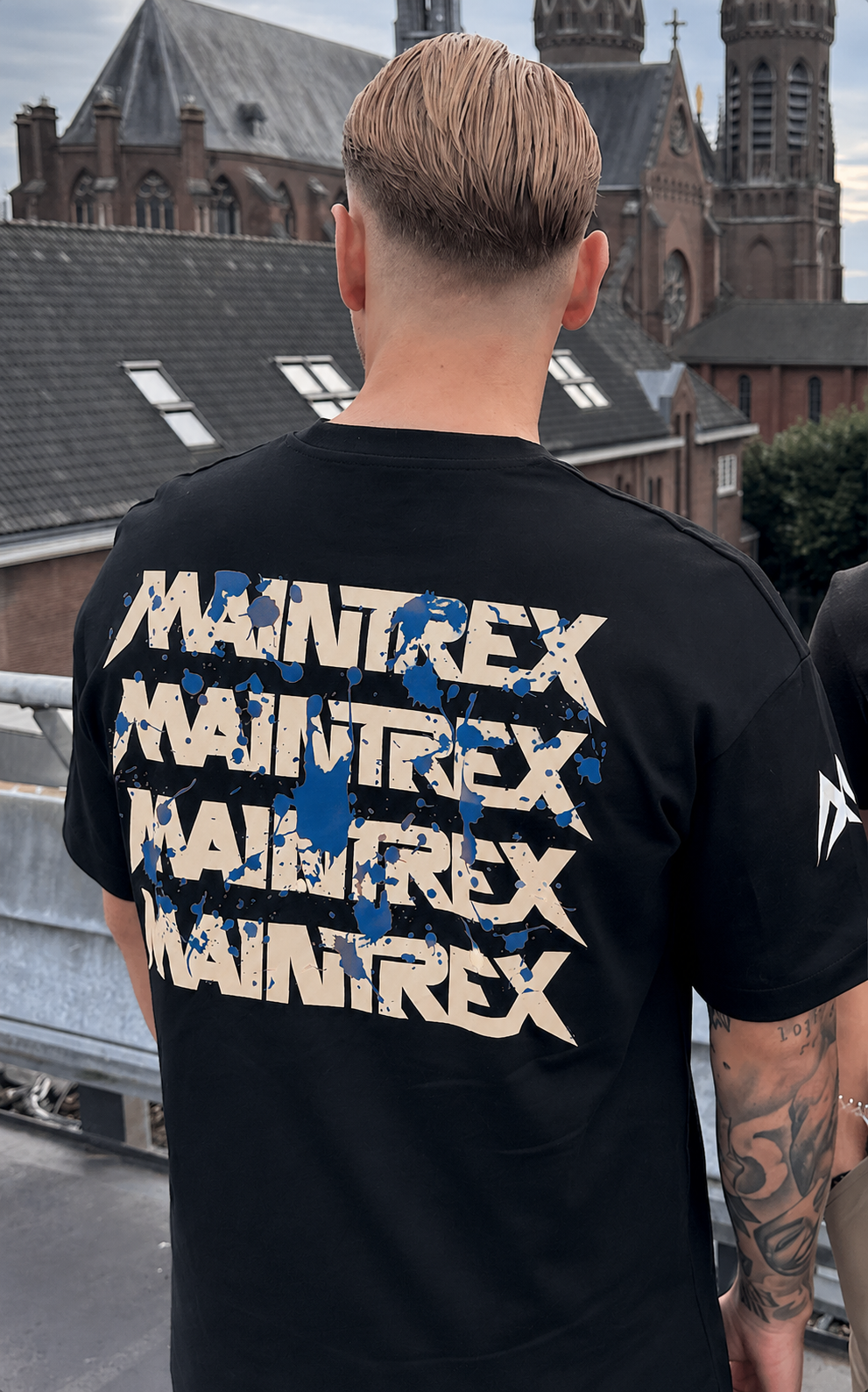 MAINTREX Bloodline Oversized Black/Blue